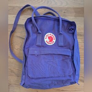 Purple Fjallraven Kanken Everyday Outdoor Backpack